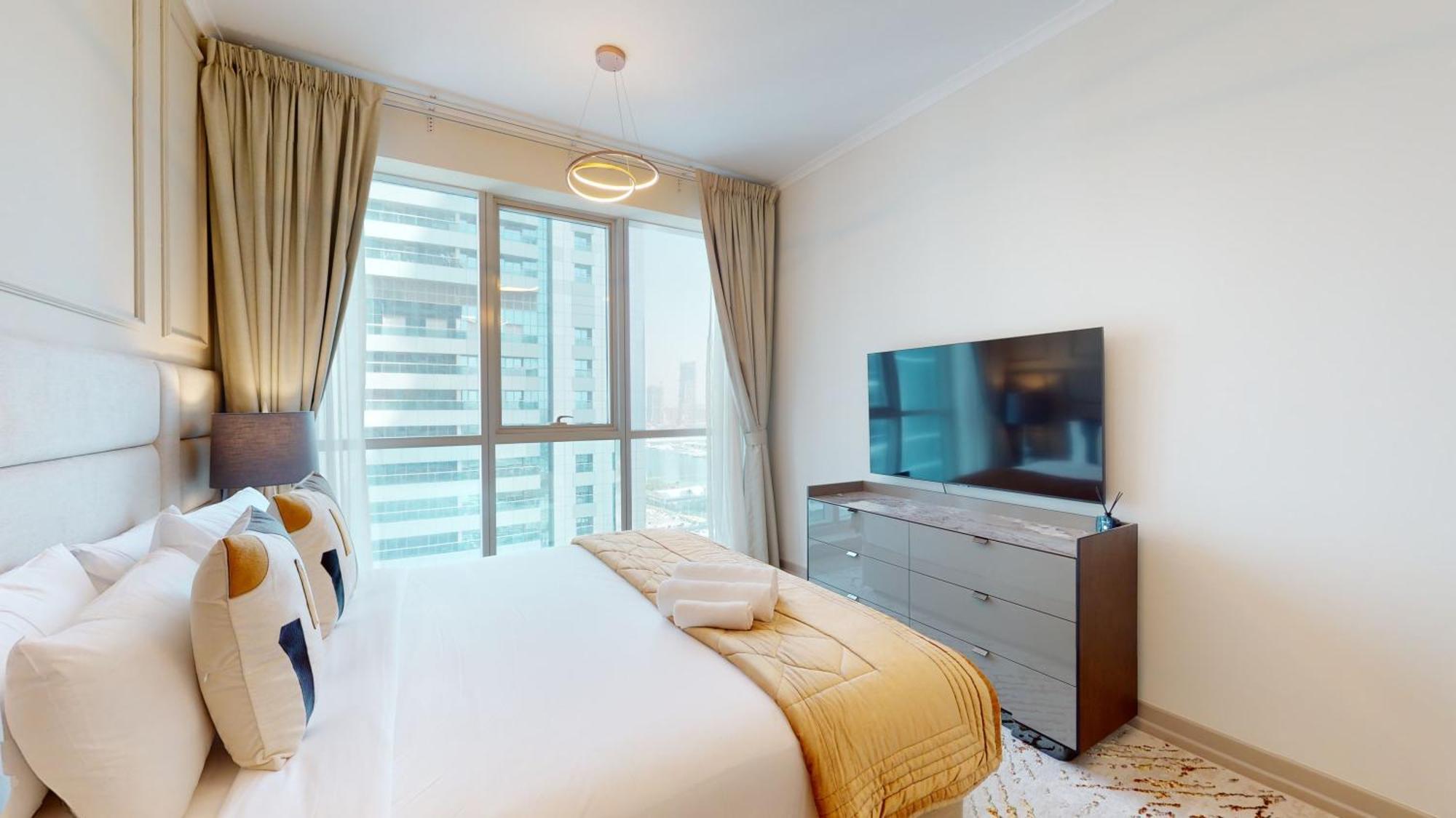 Apartment Vacationer I Glamorous 2 Bedroom I Steps From Barasti I Marina Views Dubai